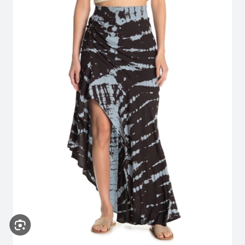 Nwot Young Fabulous & Broke Dreamboat High/Low Maxi Skirt